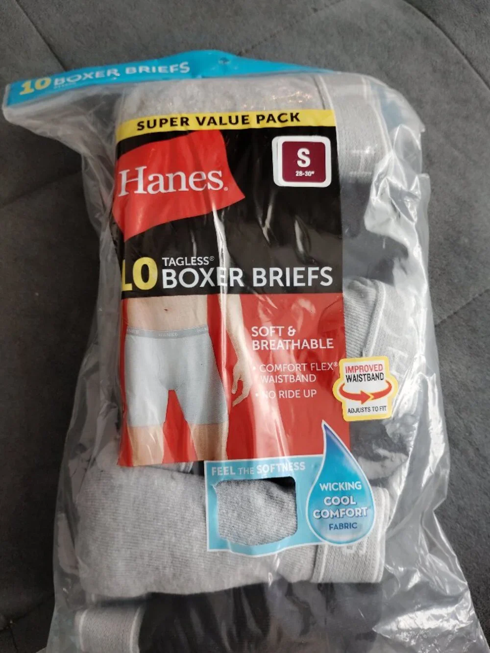 Hanes Mens Boxer Briefs New